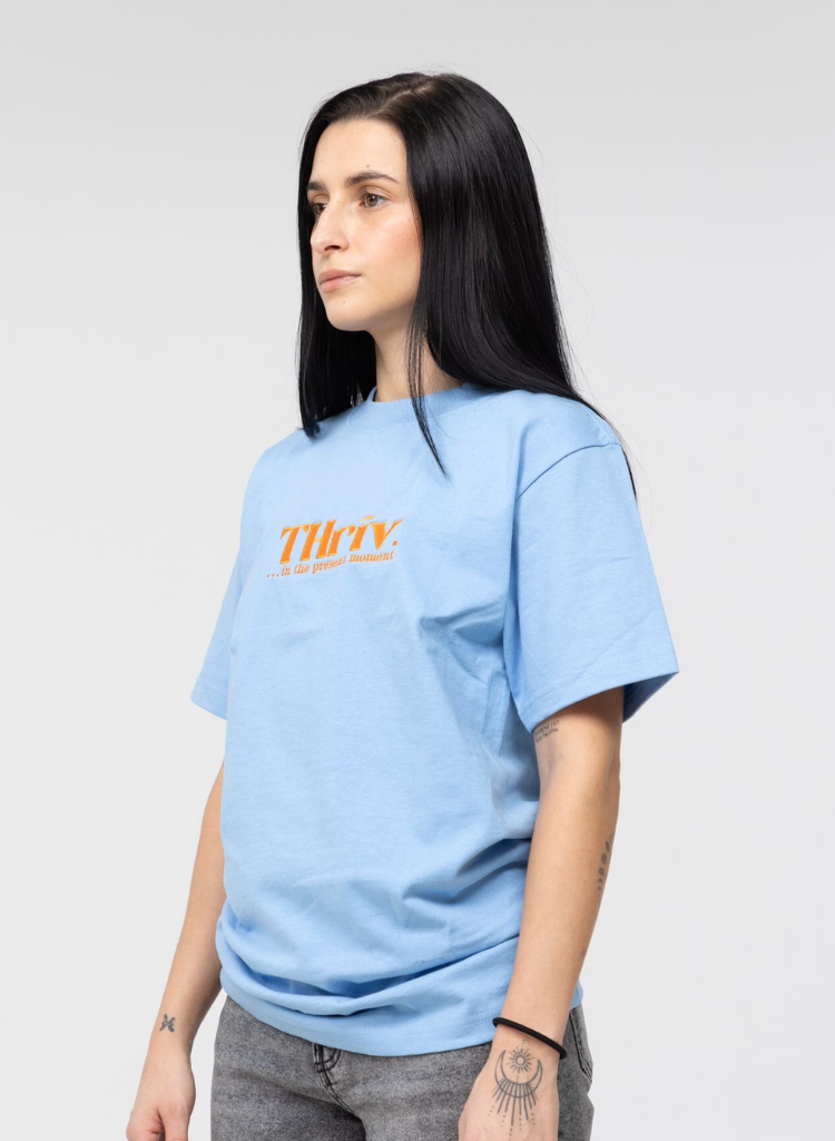 Sky Blue THrīv. Collection Short Sleeve T-Shirts