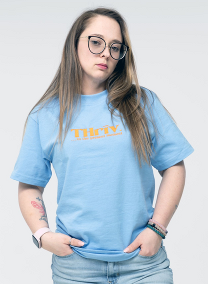 Sky Blue THrīv. Collection Short Sleeve T-Shirts