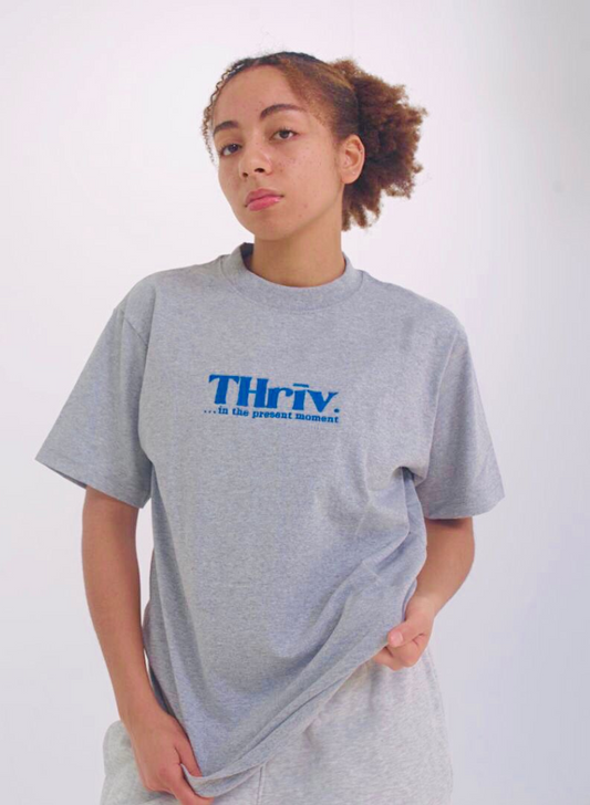 Grey THrīv. Collection Short Sleeve T-Shirts